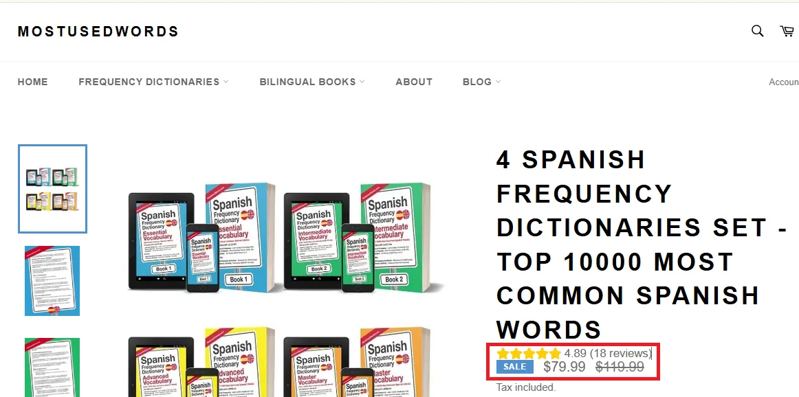 Mostusedwords 15% off