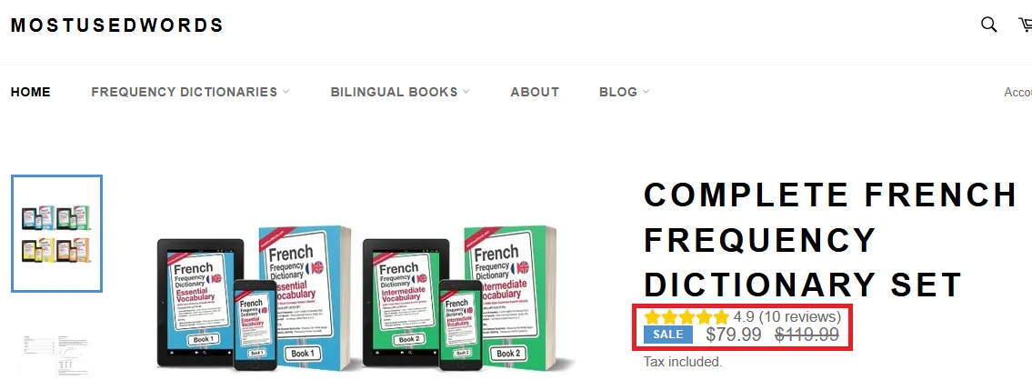 Mostusedwords 20% OFF DEAL