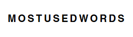 Most Used Words logo